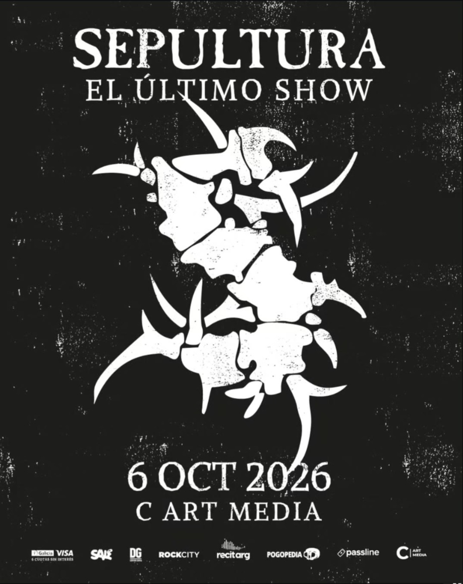 Sepultura - El Último Show 6 OCT 2026